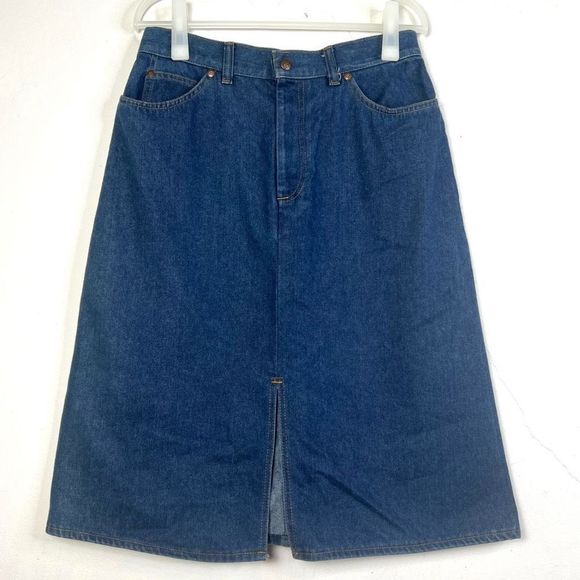 Levi's Dresses & Skirts - Vintage Levi’s Orange Tag Denim Midi Skirt Women’s 16